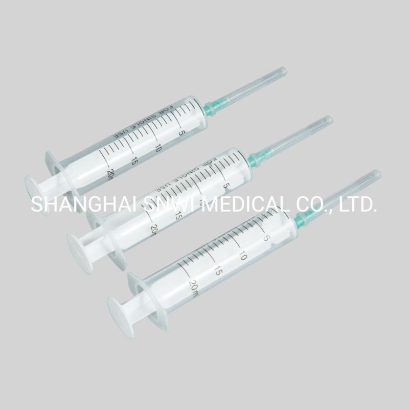 Medical Sterile High Quality Disposable Orange Insulin Set 0.3ml 0.5ml 1ml Insulin Syringe