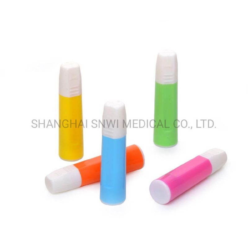 Disposable Sterile Plastic Safety Twist Blood Lancet 28g 30g