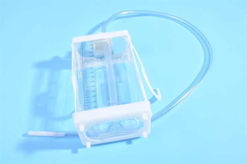 Medical Disposable Double-Chamber Thoracic Drainage Bottle, Closed Thoracic Drainage Bottle, Independent Packaging, Double-Chamber Thoracic Drainage Bottle