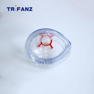PVC Disposable Medical Anesthesia Face Mask