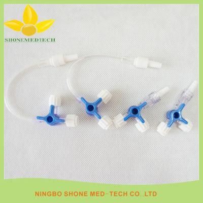 Disposable Medical Plastic Three Way Cock Valves