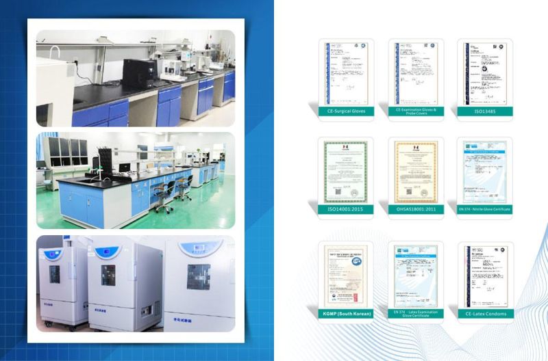 Sterile Powder-Free Disposable Hospital Using Examination Nitrile Gloves