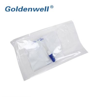 Competitive Price Pull-Push Valve Outlet Disposable Urine Bag for Adult