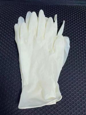 Disposable Medical Powder Free Sterile Rubber Inspection Gloves