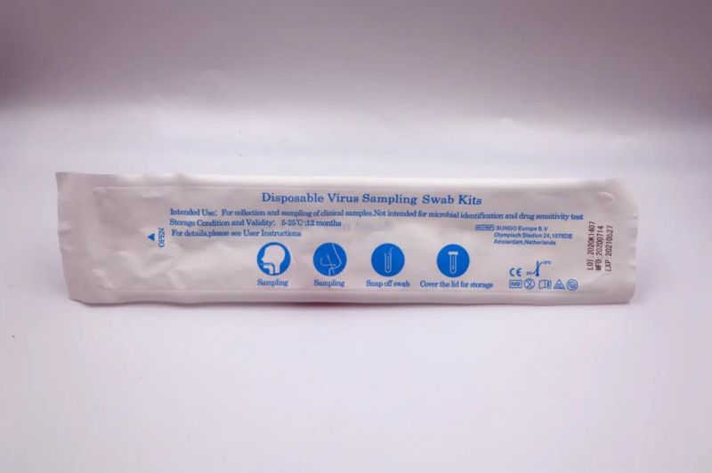 Medical Flocking Nasal Pharyngeal Swab Kit