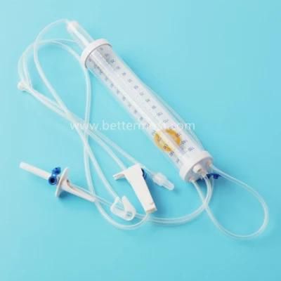 Disposable High Quality Medical Pediatric Burette Infusion Set Customized OEM