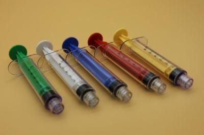 3ml 6ml 10ml 20ml Disposable Polycarbonate Colorful PC Syringe