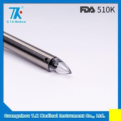 FDA 510K Cleared Optical Trocar with Fixation Cannula Only Manufacturer in China