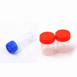 Disposable Hospital Stool Collection Sample Container with Spoon