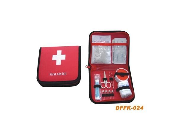 First Aid Kit Emergency Bag with Medical Items for Outdoors