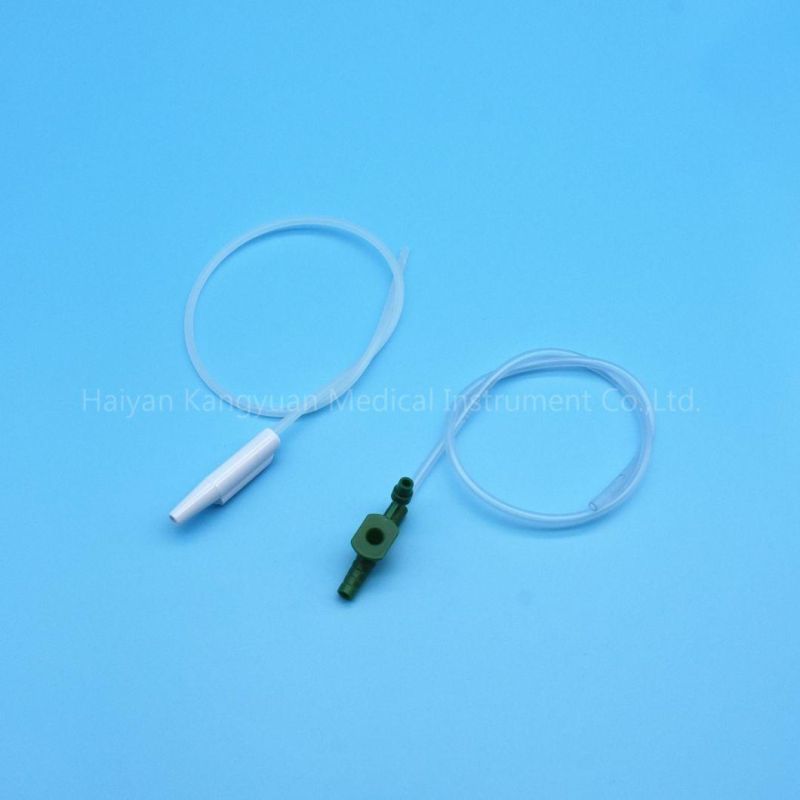 Respiratory Therapy Oxygen Delivery Disposable PVC Factory ISO Suction Catheter Supplier Single Use