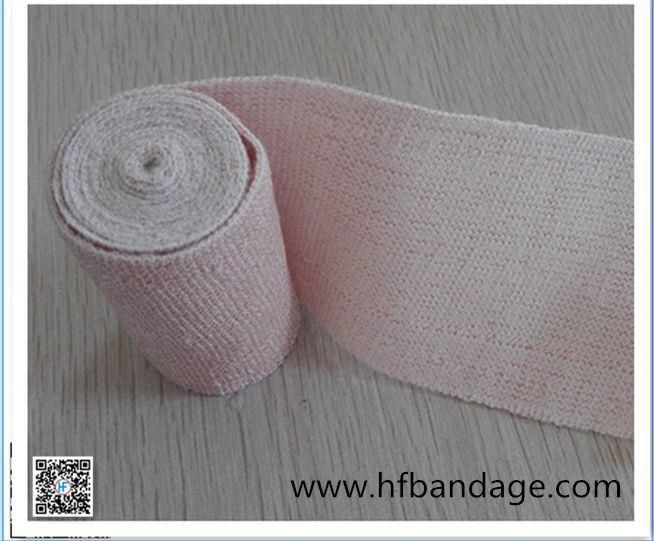 High Elastic Bandage Wrap-Durable Compression Bandage with Clips CE Approval