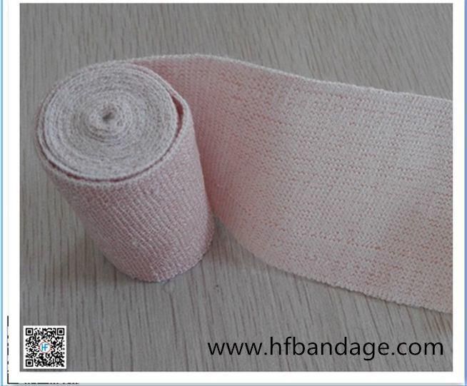 High Elastic Bandage Wrap-Durable Compression Bandage with Clips CE Approval