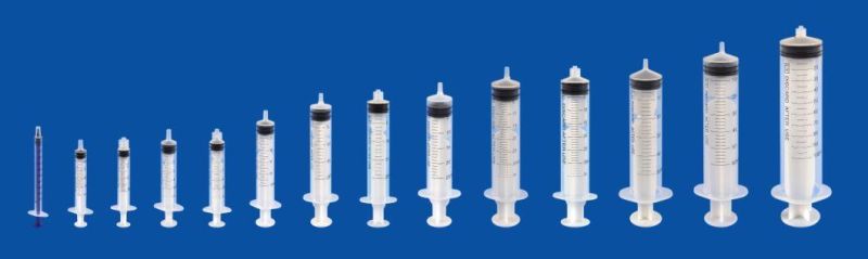 China Manufacturer 3 Parts Medical Disposable Syringe with Needle