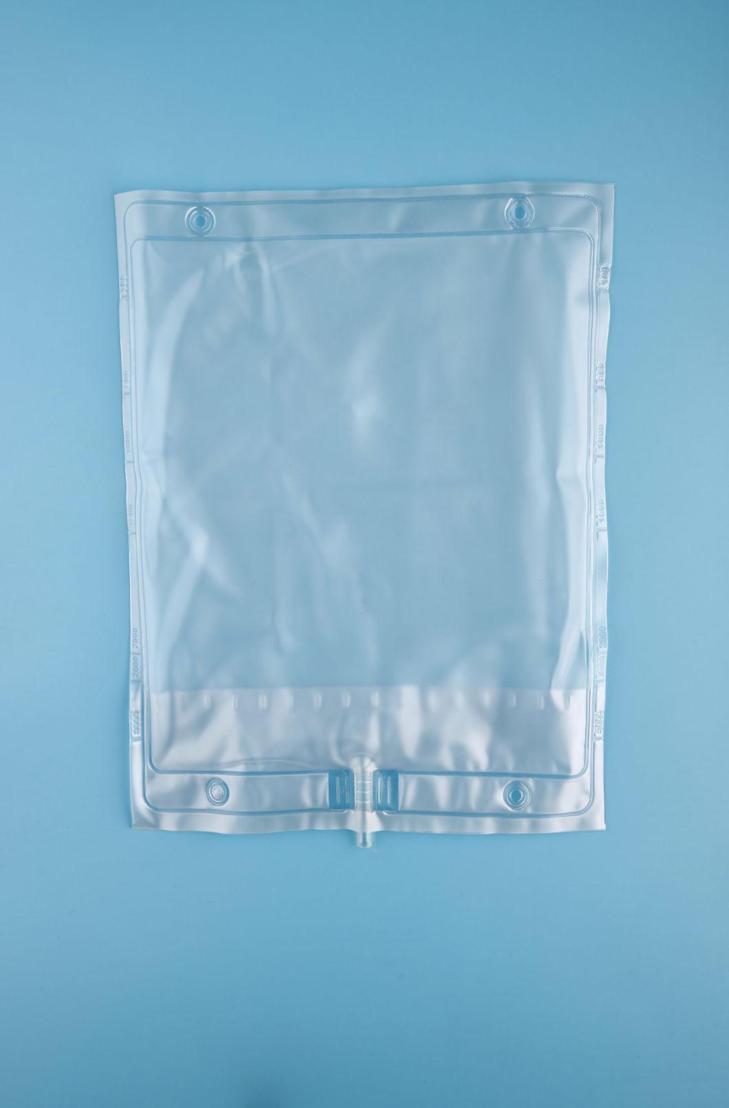 CE Approved Disposable Urinary Urine Bag with T Valve/Cross Valve, 1500ml/2000ml