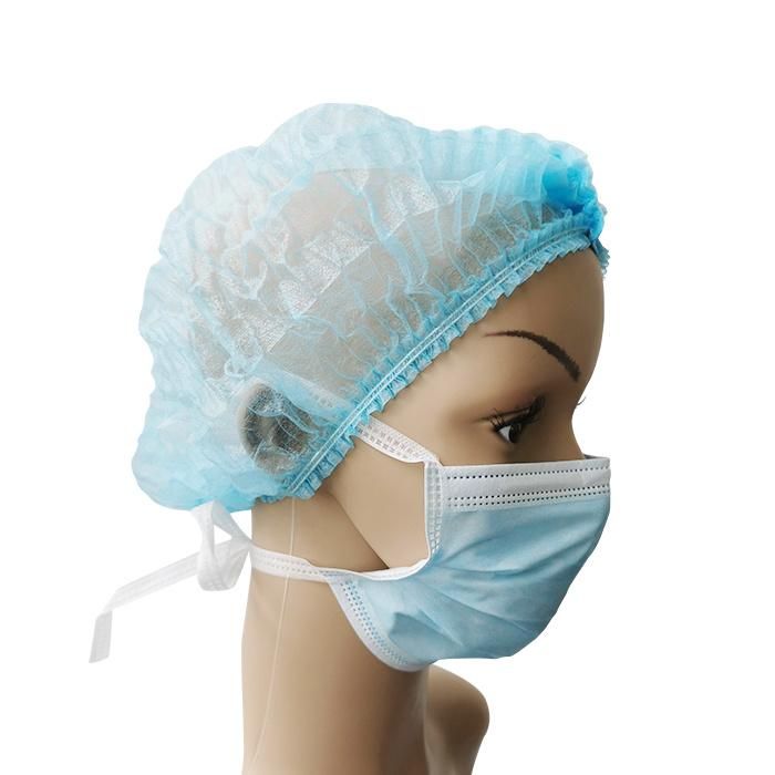 ISO13485 Exporter High Filtration Lab Cleanroom Surgeon Disposable Filter Paper Tie-on Hospital Protective Face Mask with Long Band