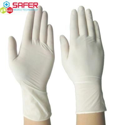 Easy to Carry Latex Sterile Surgical Powder Latex Glove Wit FDA