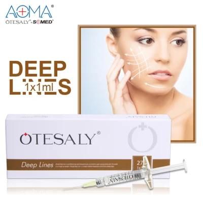 Factory Price Otesaly 1ml Face Check Injection Cross Linked Hyaluronic Acid Injectable Filler Deep Lines Wrinkle Fillers
