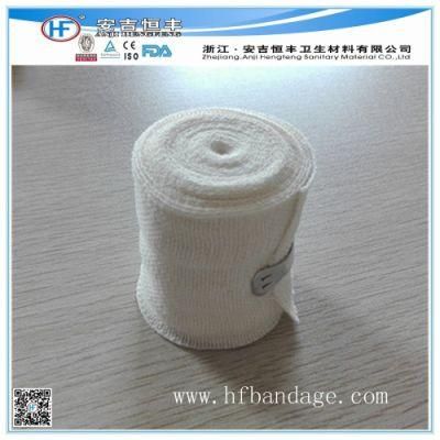 10cm *4m Elastic Thick PBT Bandages Wound Dressing Sports Sprain Treatment with CE/ISO13485