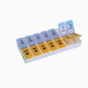 Hot Sale 7 Days Weekly Plastic Pill Box