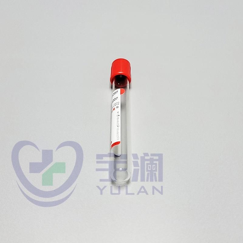 Medical Plain Vacuum Tube for Blood Collection