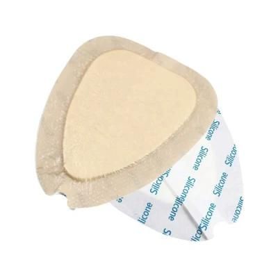 Medical Sterile PU Wound Bandage Silicone Foam Dressing