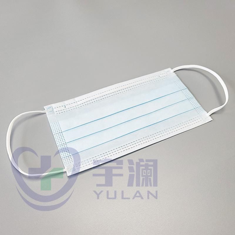 Disposable Medical Protective Surgical Face Mask with Ear Loop Type Iir