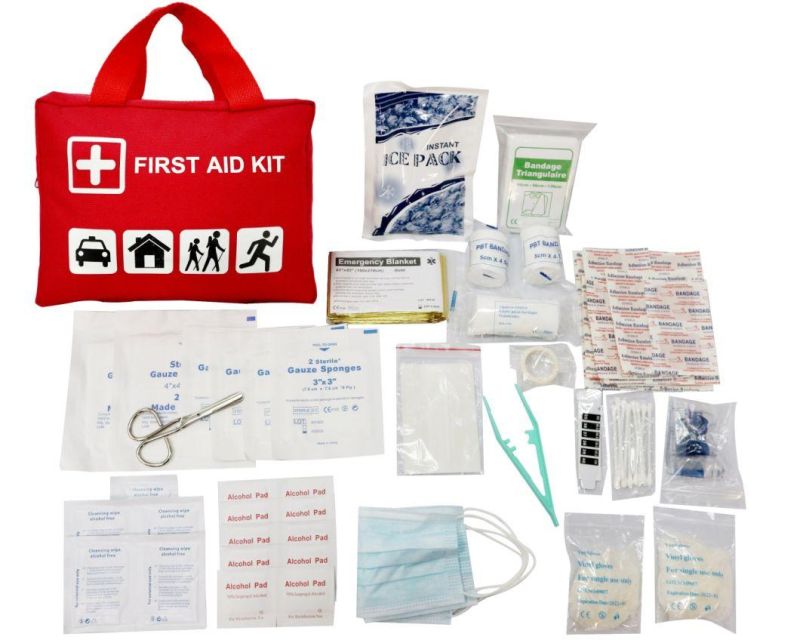 93PCS Emergency Family First Aid Kit Outdoor Travelling
