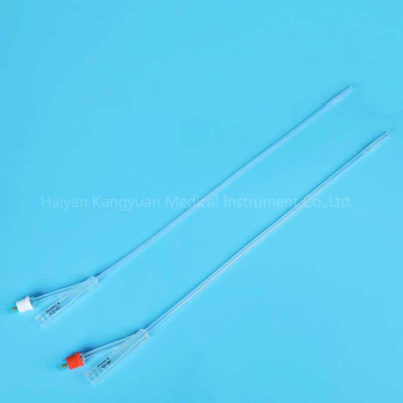 More Comfortable Suprapubic Silicone Foley Catheter
