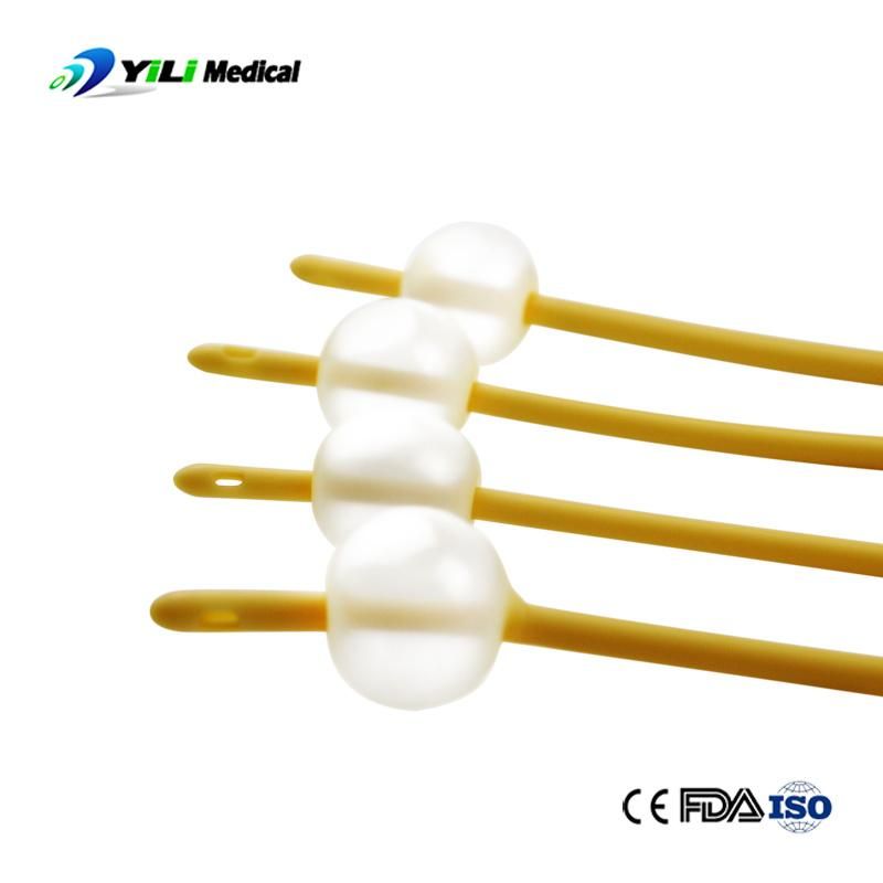 2 Way Latex Foley Catheter Silicone Coated Foley Catheter