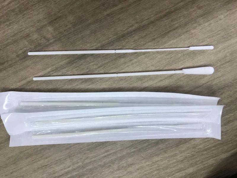 Techstar Disposable Sterile Specimen Collection/Sampling Flocked Nylon Swabs