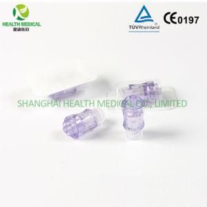 International Standard Screw Needle Free Connector in Blister Sterilized
