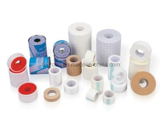 Hot Selling Medical Use Porous Zinc Oxide Adhesive Tape in Good Quality