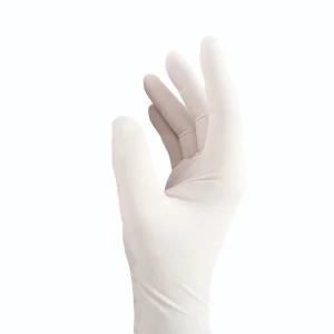 100PCS Safety Machinery Nitrile Gloves Latex Powder Free Workshop S / M / L / XL White