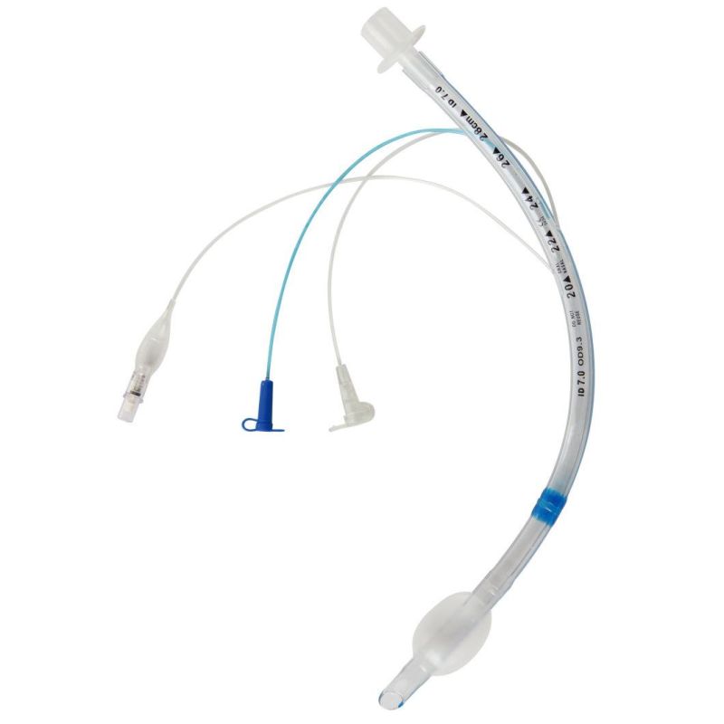 Medical Cuffed Typed Dosing Irrigation Type Preformed Endotracheal Tube