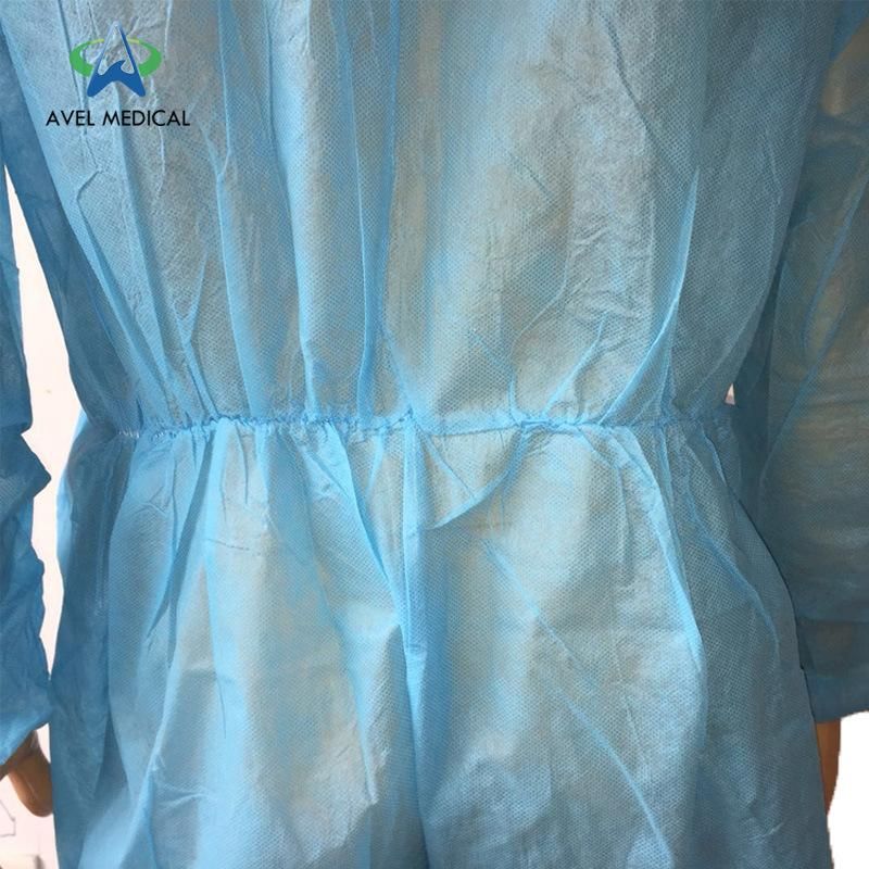 Waterproof Non-Woven Personal Disposable Chemical Isolation Protective Clothing