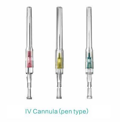 Medical Disposable IV Cannula Introvenous IV Catheter Needle Infusion Catheter Butterfly Type with Injection Port