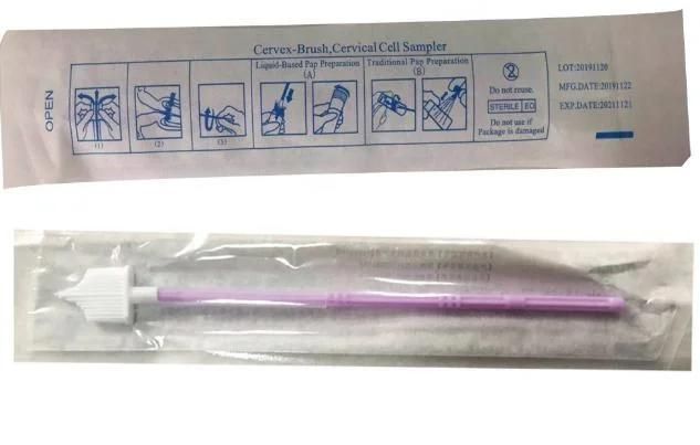 Hot Sale Disposable Sterile Medical Cervical Sampling Brush Disposable Vagina Brush CE&ISO
