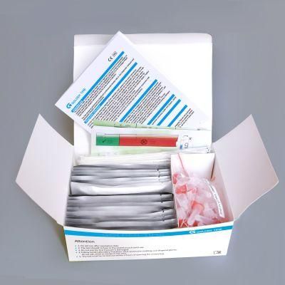 Colloidal Gold Laboratory Instruments Rapid Flu Ab Test