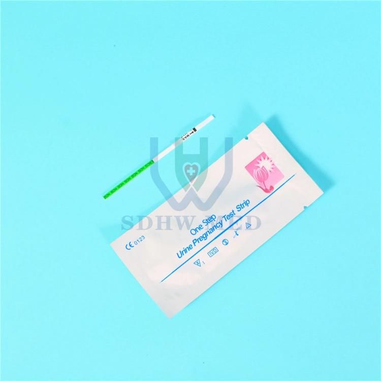 Disposable Early Urine HCG Pregnancy Diagnostic Test Paper 2.5mm Test Strip