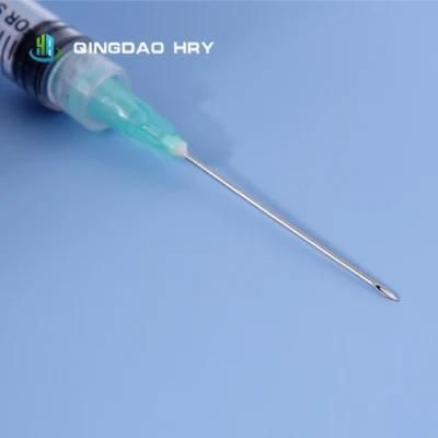 Medical Disposable Syringe with Needle 3ml Luer Lock Fast Delivery From Manufacturer with CE FDA 510K &amp; ISO
