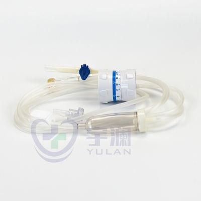 Disposable Intravenous Infusion Set with Precise Flow Regulator