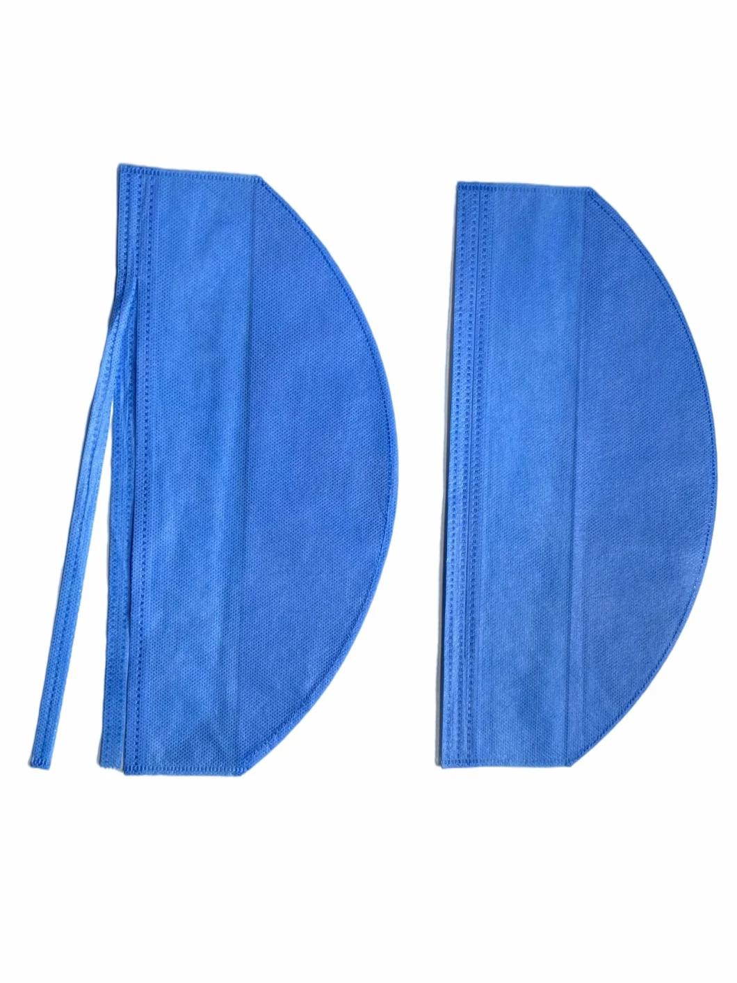 Waterproof Disposable Non Woven Head Cap for Women Doctors