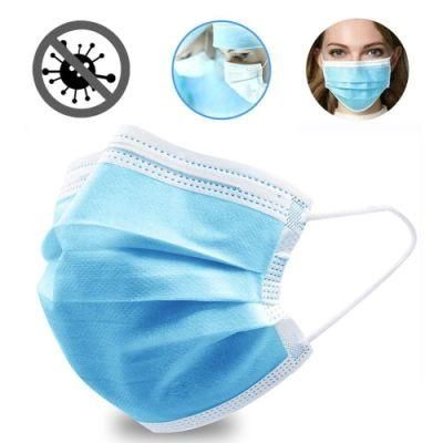 Medical Disposable Face Mask Wholesale Blue Disposable Mouth Mask