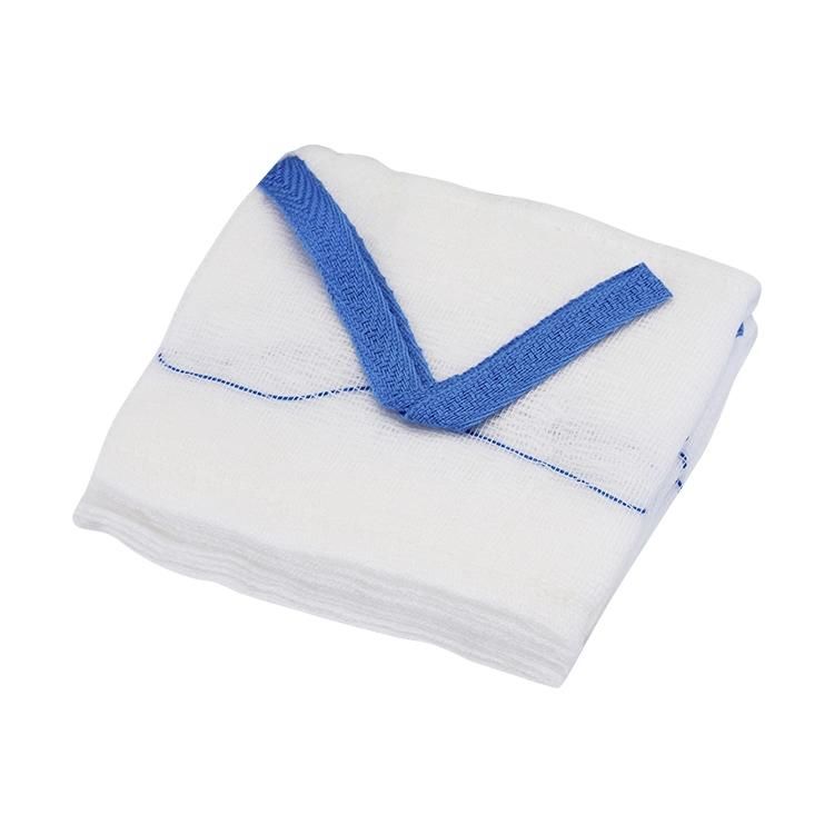 Medical Cotton Lap Sponge Abdominal Gauze Swabs with X-ray