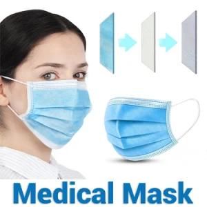 3 Ply Facemask with Earloop Breathable Masks Surgical Facemask Medical Face Mask