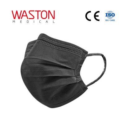 Adult Mask, Black Mask, Daily Use Mask, Pm2.5 Activated Carbon Mask for Adults