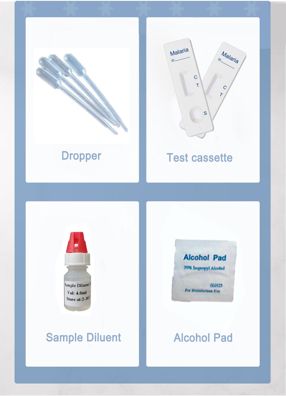 HIV Malaria Test Kit Lungene Antigen Rapid Test Kit Saliva