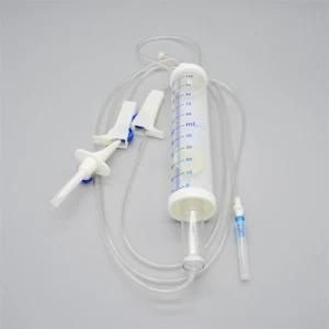 150 Ml Infusion Set with Burette 60 Drops Soluset Latex Free Y-Site, Luer Lock with Cap