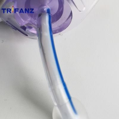 Medical PVC Tracheostomy Tube Cuffed